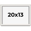 PosterPalooza | Shadow Box 1.5" Depth Silver Picture Frame - UV Acrylic, Backing Board, Hanging Hardware - 2 of 4