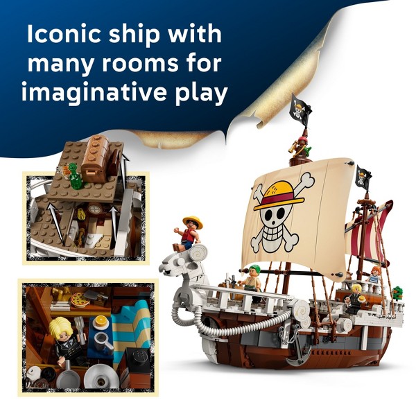 LEGO One Piece El Barco Pirata Going Merry 75639 3
