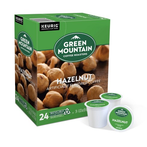 Green Mountain Hazelnut Light Roast Coffee Keurig K Cup Pods 24ct Target