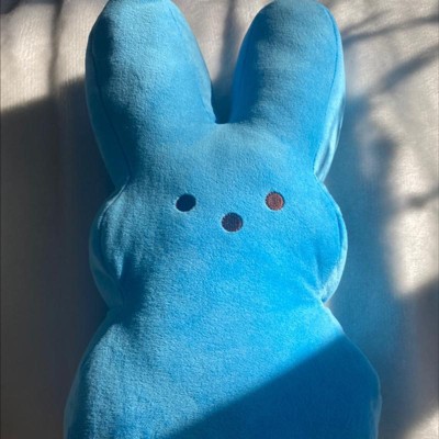 Peeps Plush Bunny Squeaky Toy (blue) : Target