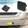 Unique Bargains Car Rear Bumper Tow Hook Cover 85071-4GA0A for Infiniti Q50 2014-2018 - 2 of 4