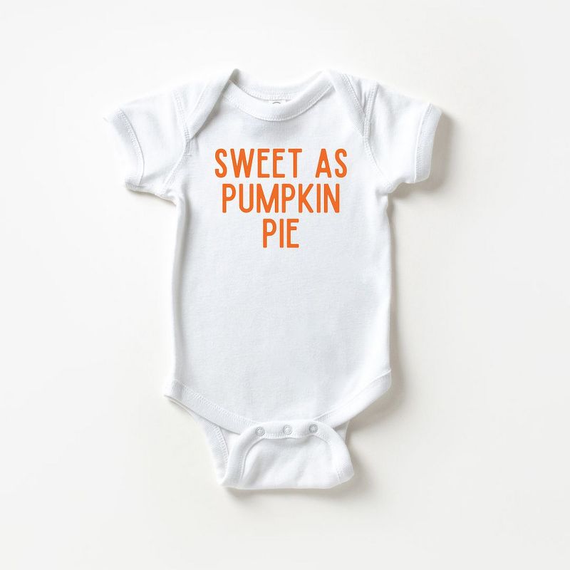 The Juniper Shop Sweet As Pumpkin Pie Baby Bodysuit, 1 of 3
