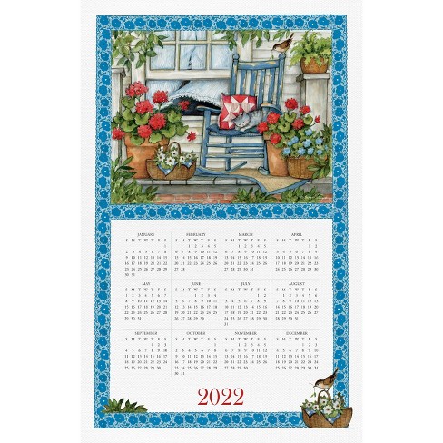 2022 Calendar Towel Home Is Where The Heart Is - Willow Creek Press : Target