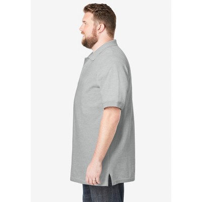 KingSize Longer-Length Shrink-Less Piqué Polo Shirt
