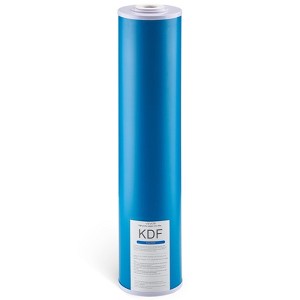 VEVOR Whole House Water Filter Replacement Cartridge, 4.5" x 20" Coconut Shell Activated Carbon KDF Filter for Whole Home Water Filtration, Blue - 1 of 4