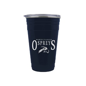 NCAA North Florida Ospreys Tailgater Tumbler - 22oz: Stainless Steel, Acrylic Lid - 1 of 2