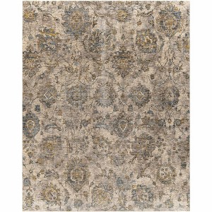 Hauteloom Morinville Teal Floral Rug - 1 of 4