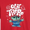 Women's - Disney - Out There Cropped Graphic T-Shirt - 2 of 4