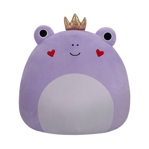 Squishmallows 16 Francine Purple Frog With Heart Cheeks Large