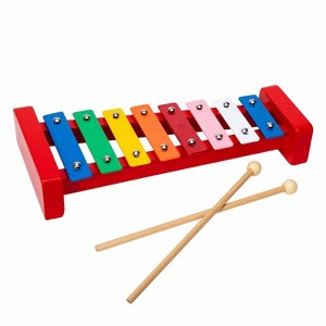 Schylling Colorful Wooden Xylophone Educational Musical Toy Instrument - 1 of 3