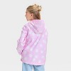 Girls' Daisy Floral Printed Rain Coat - Cat & Jack™ Light Purple - 2 of 3
