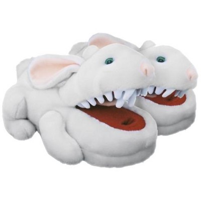Toy Vault Rabbit w/Big Pointy Teeth Plush Slippers from Monty Python & the Holy Grail