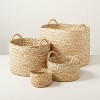 Braided Grass Storage Basket - Hearth & Hand™ with Magnolia - image 3 of 4