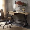Acme Furniture Danton Desk Gold Aluminum - 2 of 4