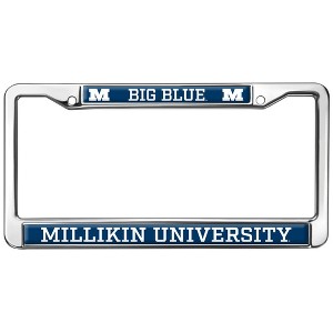 Millikin University Mascot Full Size Standard License Plate Metal Frame - 1 of 4