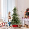 Christmas Tree, Pre-Lit Artificial Christmas Tree with Foldable Metal Stand - 3 of 4
