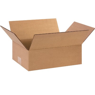 COASTWIDE 12 x 9 x 4 Shipping Boxes ECT 32 Brown 120904