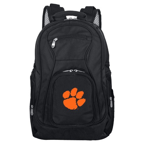 Ncaa Wake Forest Clemson Tigers Wheeled Backpack Laptop