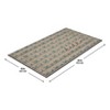 Apache Mills 1'6"x2'6" Premier Woven Ribbons Hello Doormat Sisal - 3 of 4