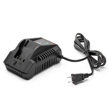 SENIX CHX2 20 Volt Lithium-ion Battery Pack Charger with Light Indicator for All SENIX X2 20-volt Max Battery Packs, Black