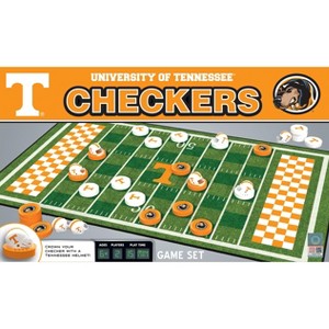 MasterPieces Officially licensed NCAA Tennessee Volunteers Checkers Board Game for Families and Kids ages 6 and Up - 1 of 4