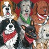 Hart Puzzles Dogs, Dogs, Dogs by Sherri Buck Baldwin, 24 x 30 1000 Piece Puzzle - 4 of 4