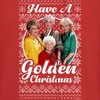 Junior's The Golden Girls Ugly Christmas Portrait T-Shirt - 2 of 4