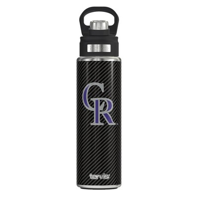  MLB Colorado Rockies 24oz Stainless Steel Water Bottle 