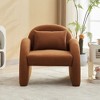 WhizMax Accent Chair,Velevt Arm Sofa,Modern Accent Chair for Living Room, Bedrooms,Velvet Accent Chair for Office - 2 of 4