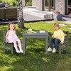 Tangkula Kids Square Table Indoor Outdoor Heavy-Duty All-Weather Activity Play Table - 2 of 4