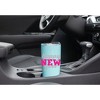 100 North 20 Ounce Stainless Steel On the Go Travel Tumbler With Push Top Lid, Happy New Year Teal - 3 of 4