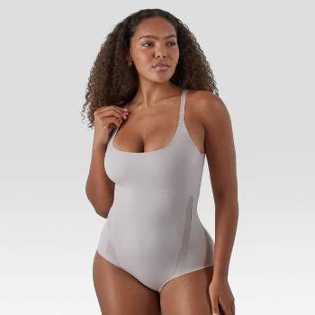 ASSETS by SPANX Women's Remarkable Results All-In-One Body Slimmer Light  Beige