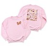 Simply Sage Market Women's Graphic Sweatshirt Boho Neutral Christmas Front and Back - 2 of 4