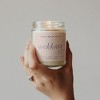 Sweet Water Decor Wedding 9oz Clear Jar Soy Candle - 2 of 4