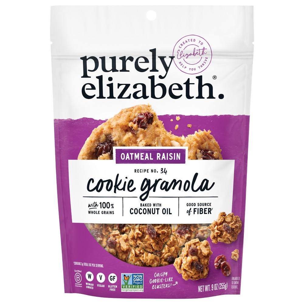 Purely Elizabeth Oatmeal Raisin Cookie Granola - 9oz