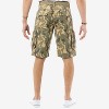 RAW X Men's Belted 12.5" Inseam Cargo Shorts,Plaid Shorts,Camo Shorts - 2 of 4