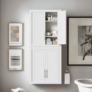 Lirago 26" Bathroom Cabinet Storage Cabinet with Adjustable Shelf 26*22 - 1 of 4