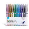 KINGART Metallic Brush Pens 12 Colors - 4 of 4
