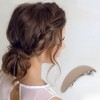 Unique Bargains Women's Classic Oval Shape Hair Clips 1 Pc - 2 of 3