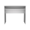 NicBex Home Office Desk 35.1" W Modern Writing Desk with Large Open Storage Shelf and Wooden Frame for Office, Study, Living Room - 3 of 4