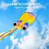 Joyfy Large Rainbow Octopus Kite for Kids and Adults, 29.5 In x 28 In Giant Beach Kites for Lawn Games, Outdoor Fun, Family Activities - 4 of 4