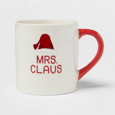 16oz Stoneware Mrs. Claus Mug - Threshold™