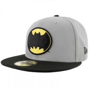 Adult Batman Dark Knight Returns Frank Miller 1986 Logo New Era 59Fifty Fitted Hat - 1 of 4
