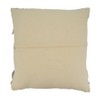 Saro Lifestyle Shaggy Striped Throw Pillow With Down Filling - 2 of 3