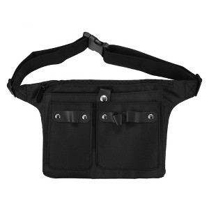 Unique Bargains Hairstylist Waist Belt Black - 1 of 4