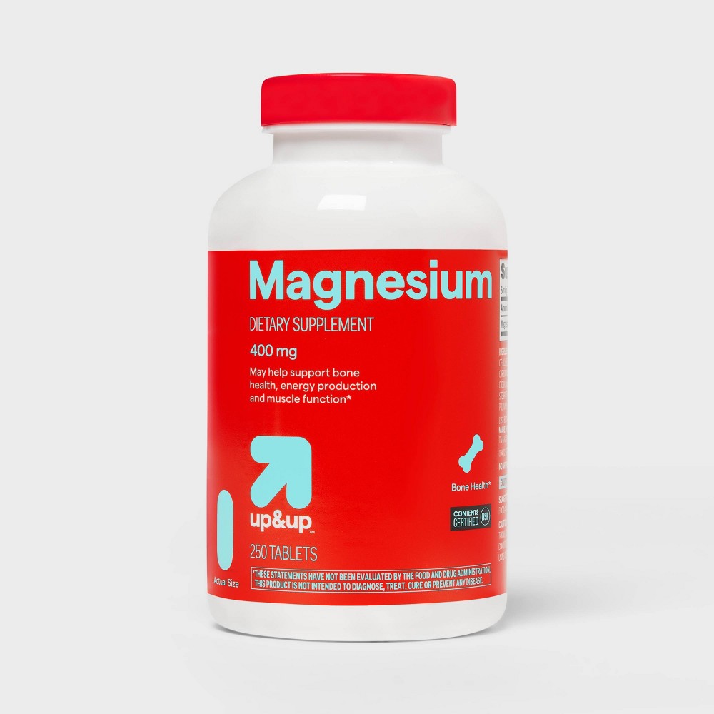 Photos - Vitamins & Minerals Magnesium Dietary Supplement Caplets - 250ct - up&up™