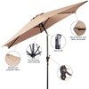 Costway 10ft Patio Umbrella Outdoor W/ 59 LBS Heavy-Duty Round Umbrella Stand - 4 of 4