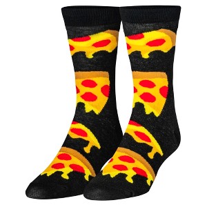 Crazy Socks, Fun Food & Snack Themed Crew Socks for Men, Colorful Assorted Styles - 1 of 4