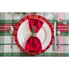 Design Imports  Buffet Napkin Set 12 Piece, Tango Red, 16X16" - 3 of 3