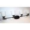 Sunset 4-Light Marston Vanity 100W in Provincial Bronze - 3 of 4